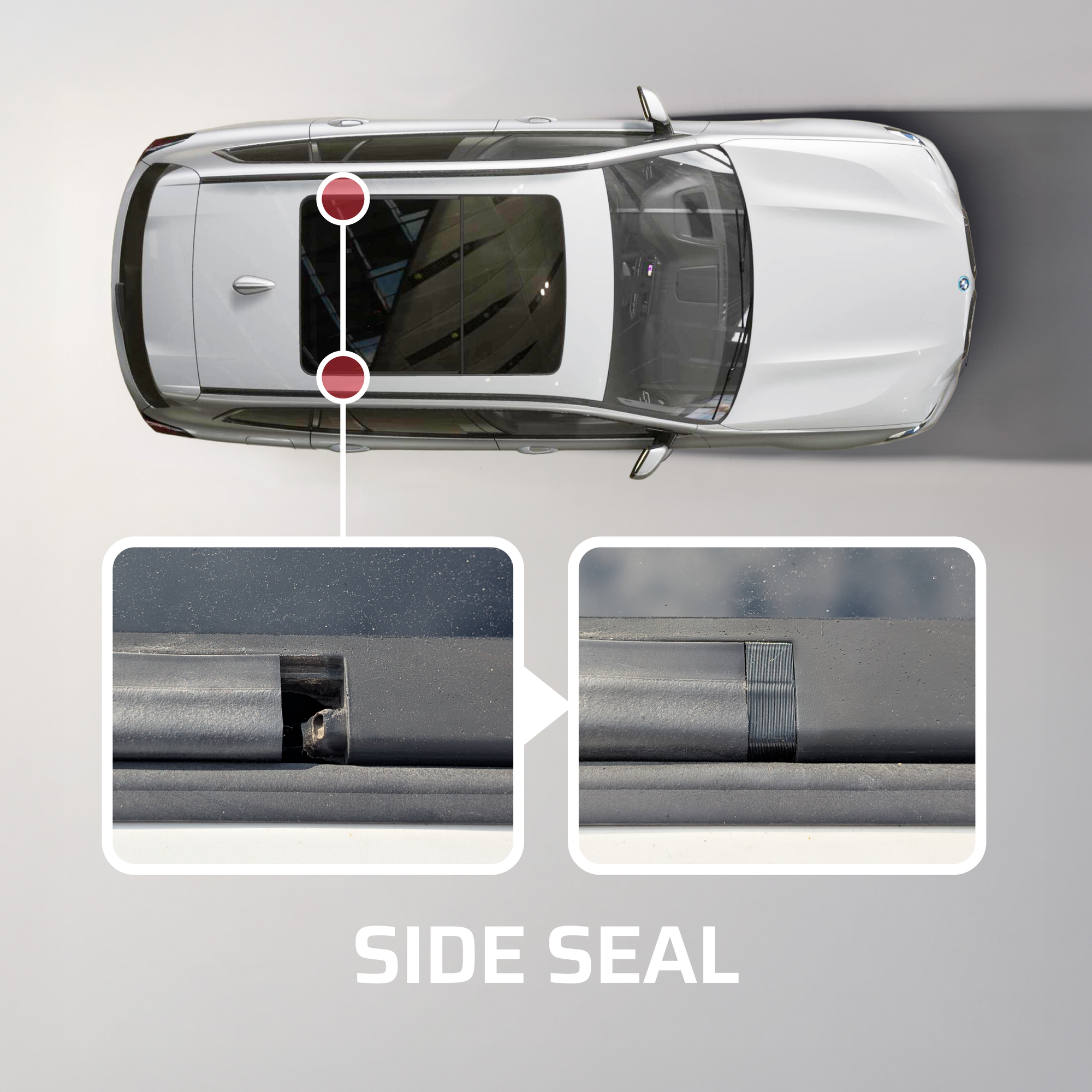 BMW  - Sunroof - Gap Filler Repair Kit (X3 G01 F97, X4 G02 F98, X5 G05 F95, X6 G06 F96, X7 G07)