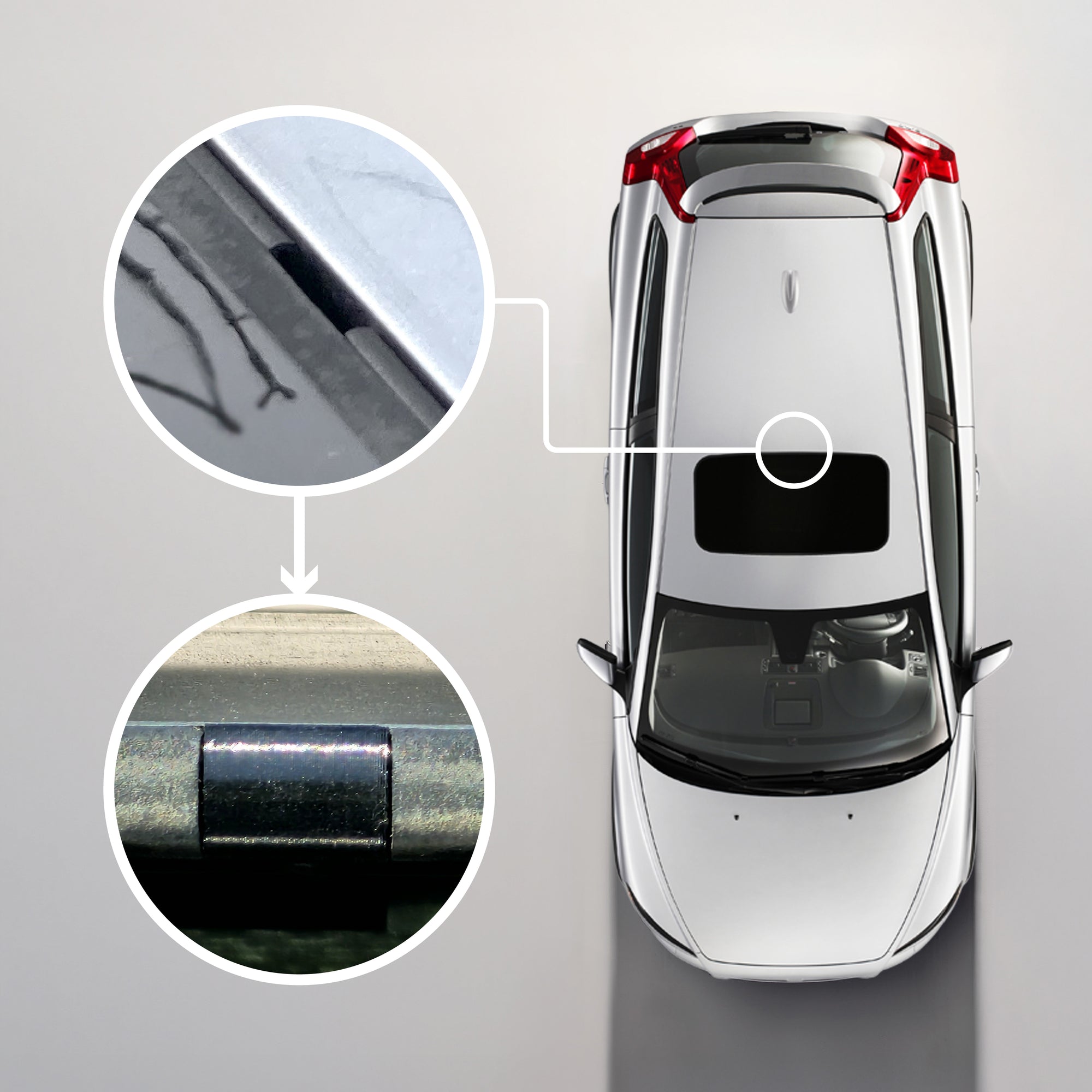 Volvo  - Sunroof - Gap Filler Repair Kit (C30, S40, S60, S80, V50, V60, V70, XC70)